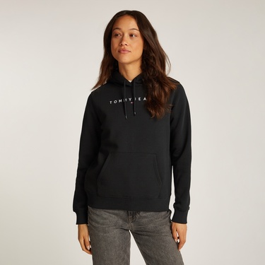  Tommy Jeans Kadın Siyah Sweatshirt