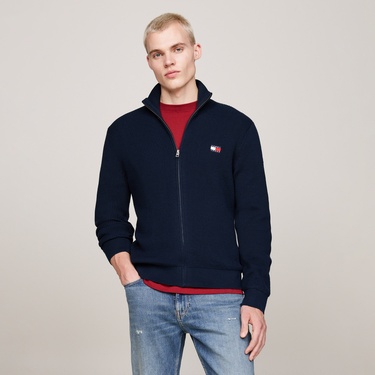  Tommy Jeans Erkek Mavi Triko