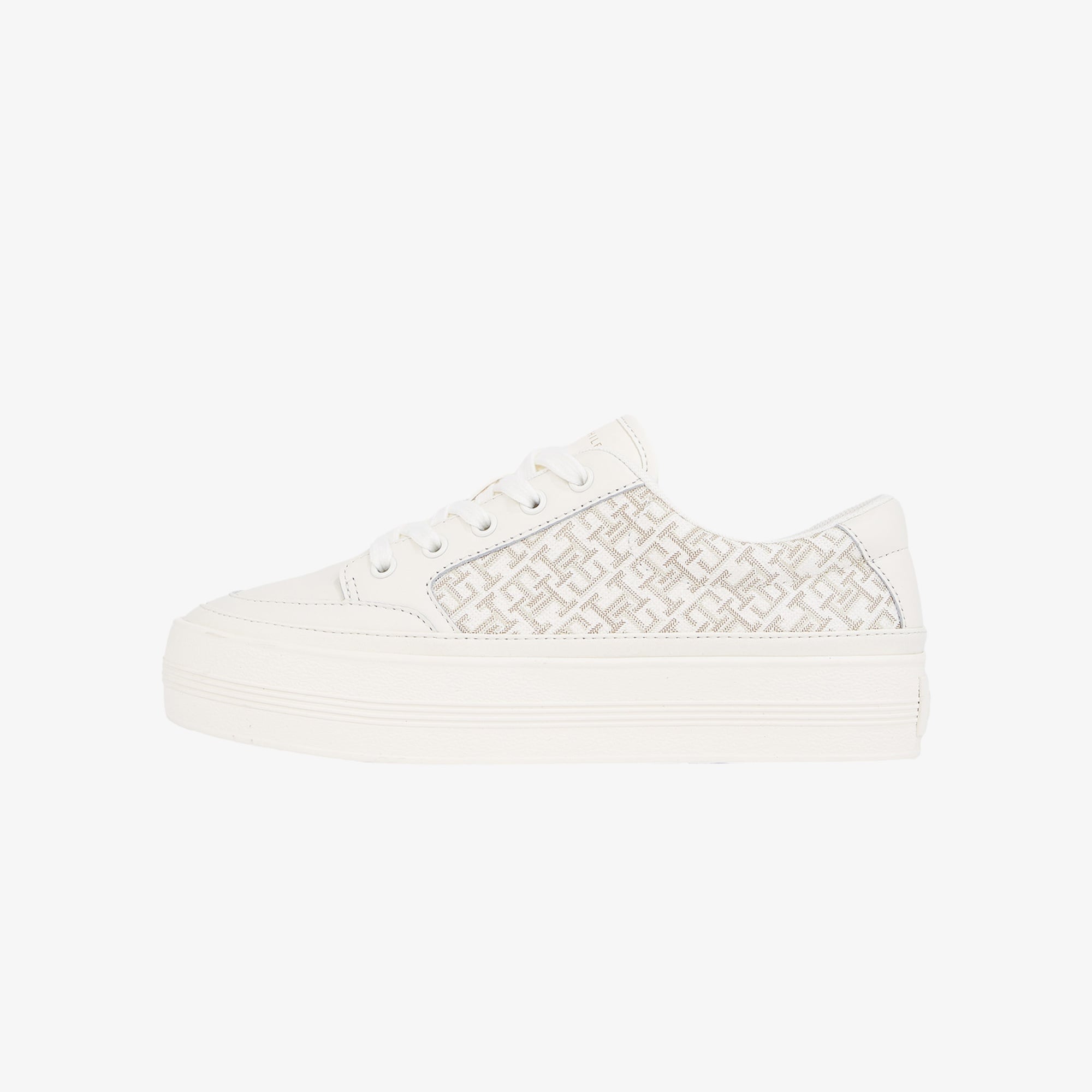 Tommy Hilfiger Kadın Krem Sneaker