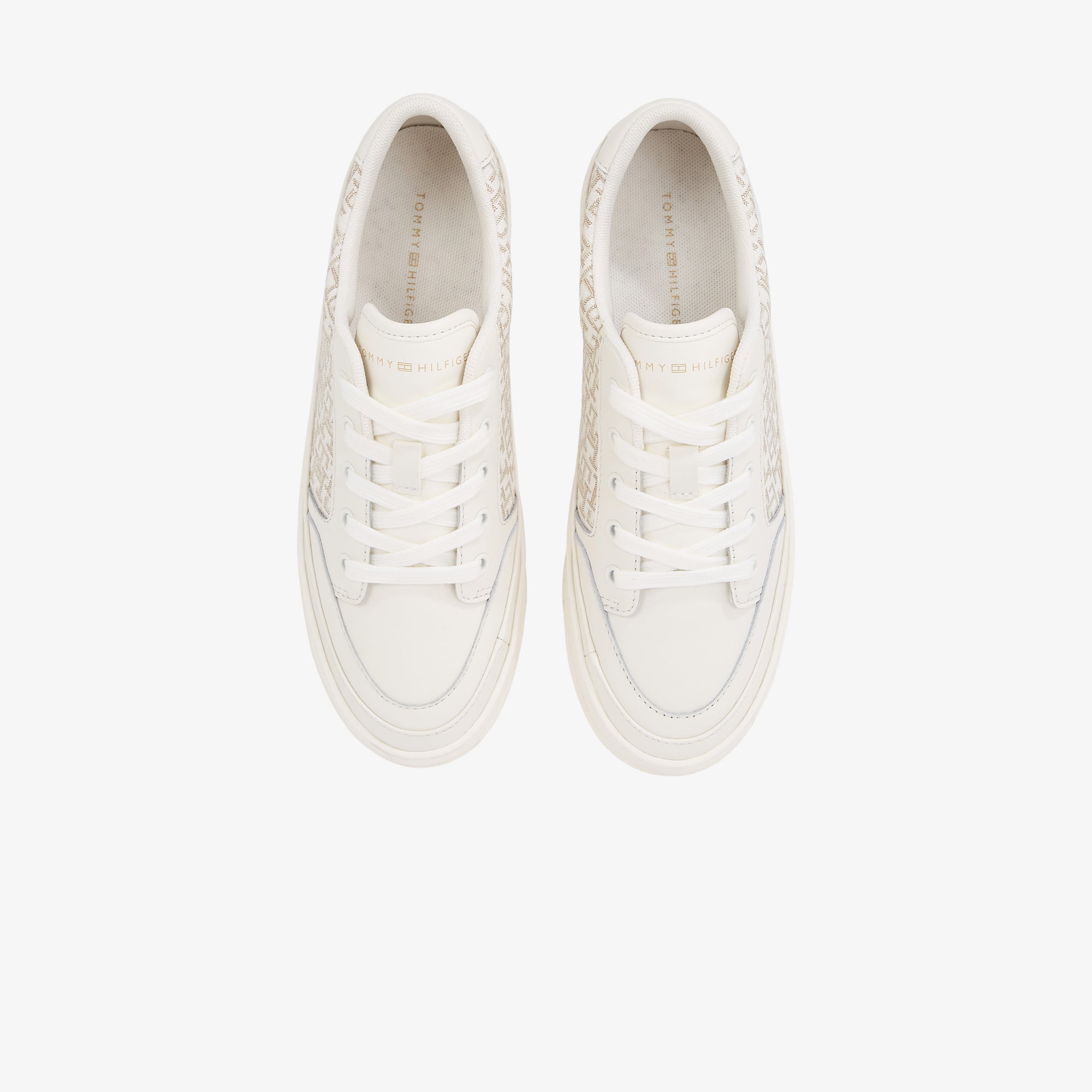 Tommy Hilfiger Tommy Hilfiger Kadın Krem Sneaker | FashFed Krem - 6. görsel