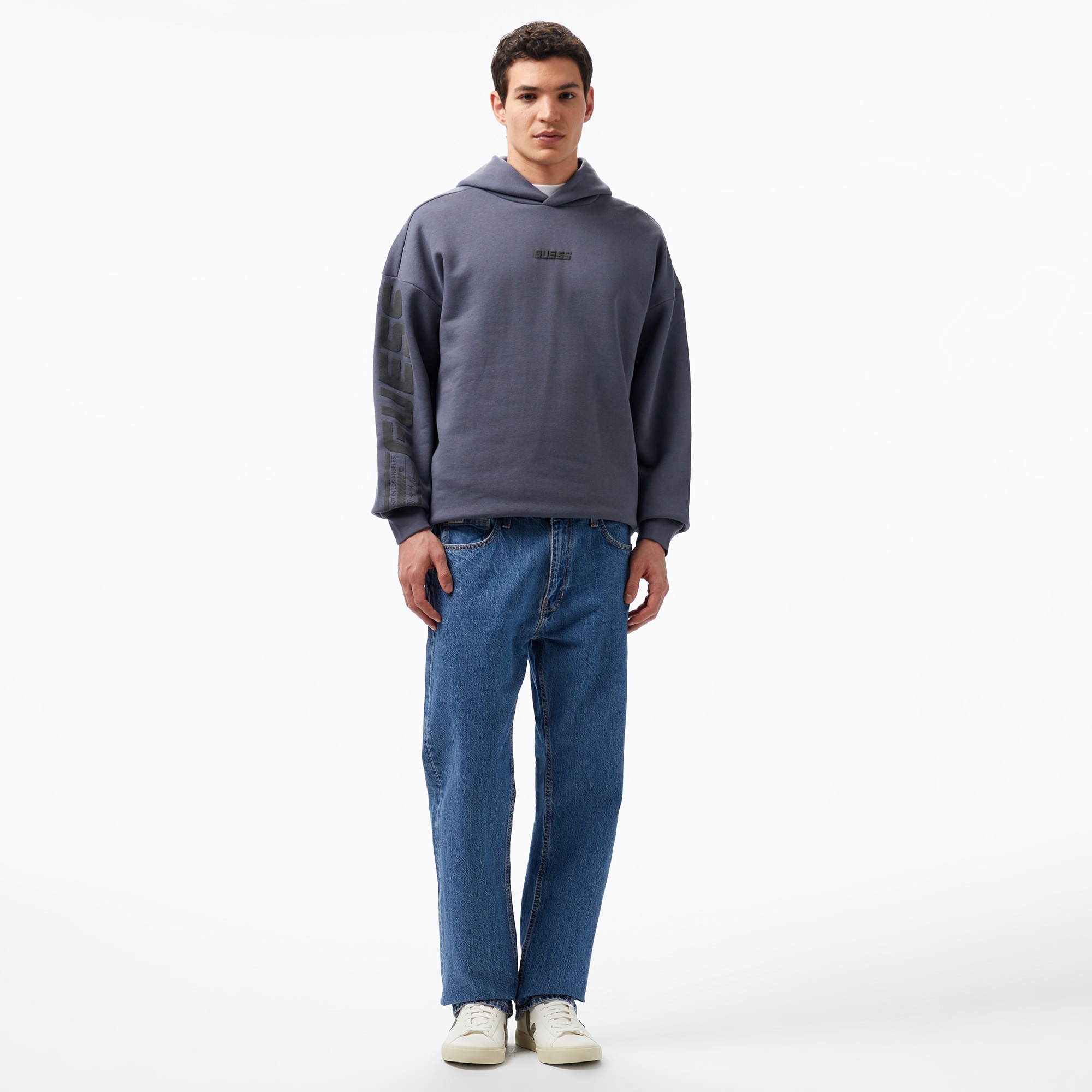 Guess Erkek Gri Sweatshirt