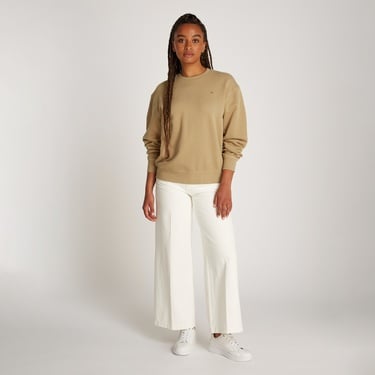  Tommy Hilfiger Kadın Haki Sweatshirt