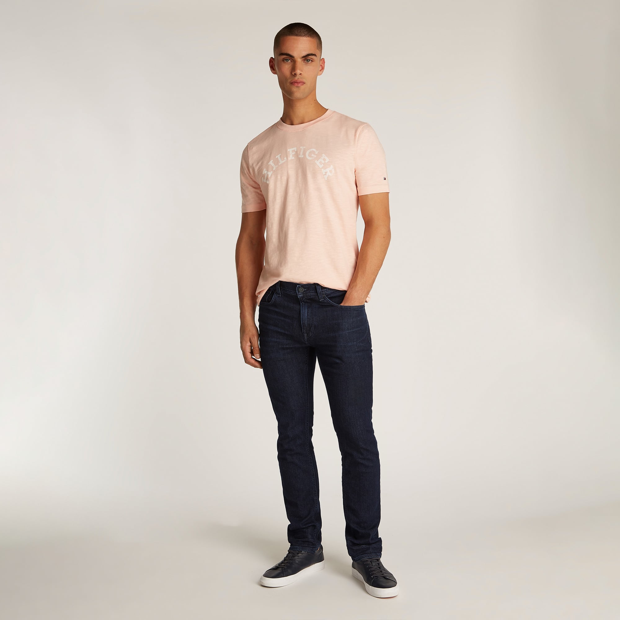  Tommy Hilfiger Erkek Mavi Pantolon