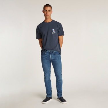  Tommy Hilfiger Erkek Mavi Pantolon