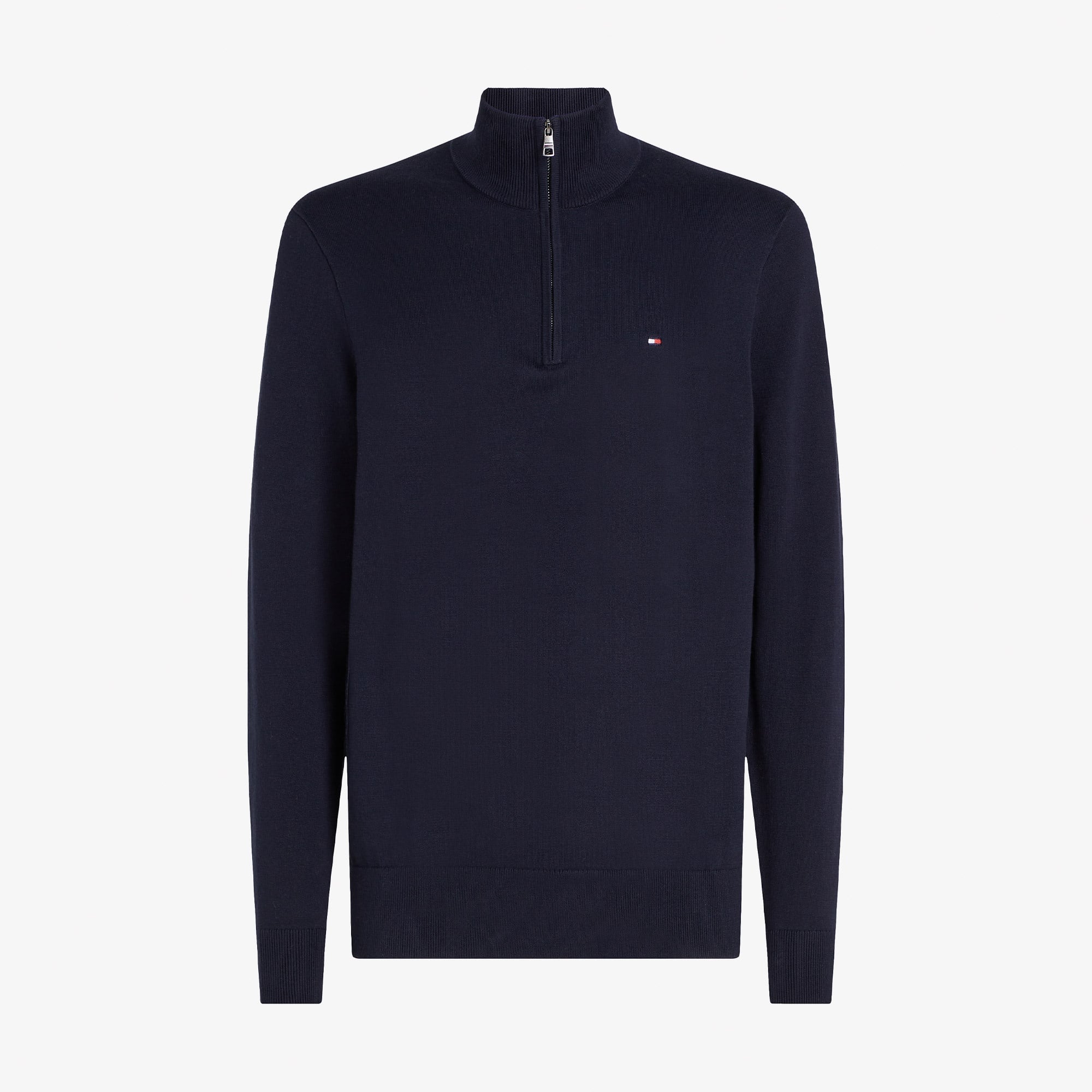 Tommy Hilfiger Erkek Triko Lacivert Kazak