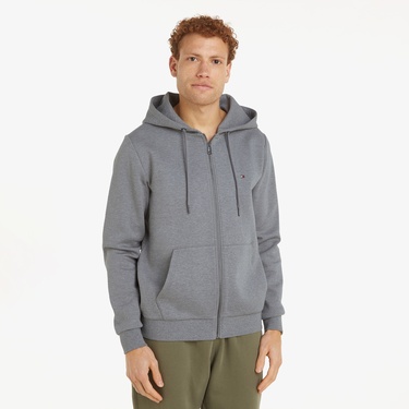  Tommy Hilfiger Erkek Gri Sweatshirt