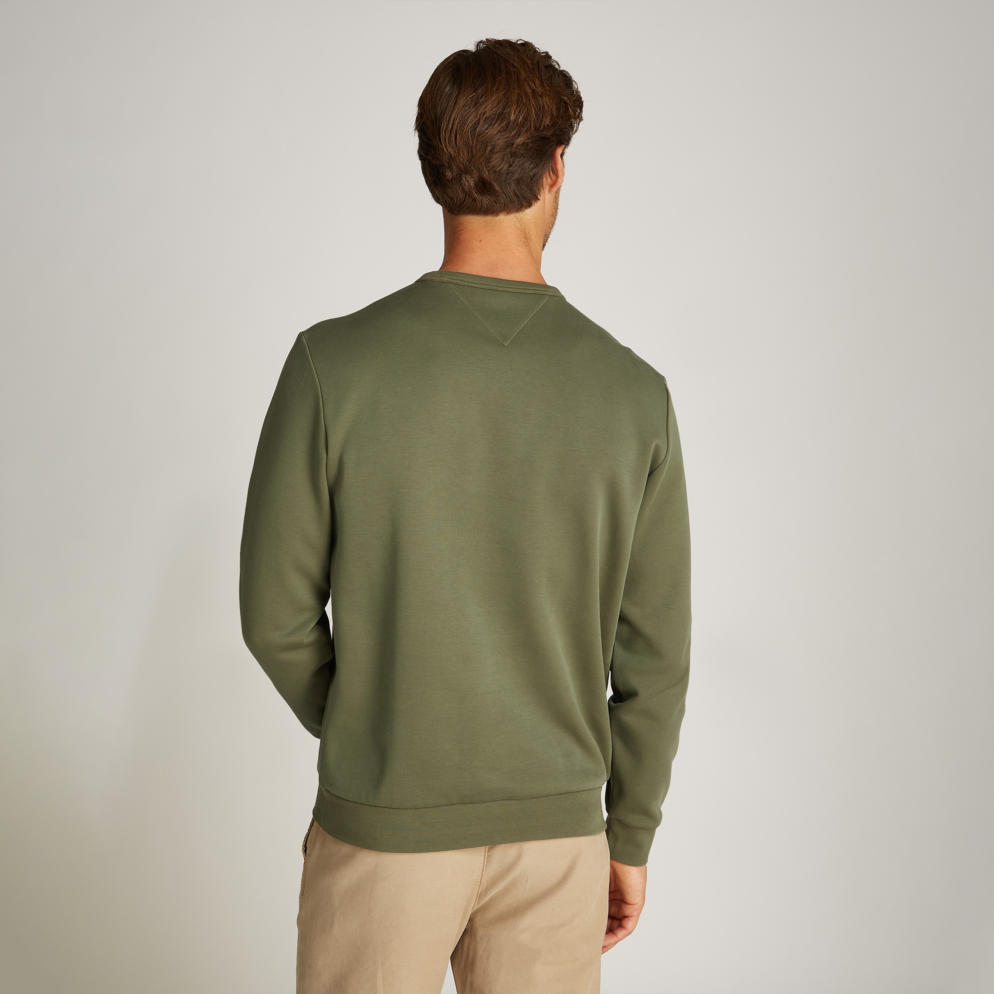 Tommy Hilfiger Erkek Yeşil Sweatshirt