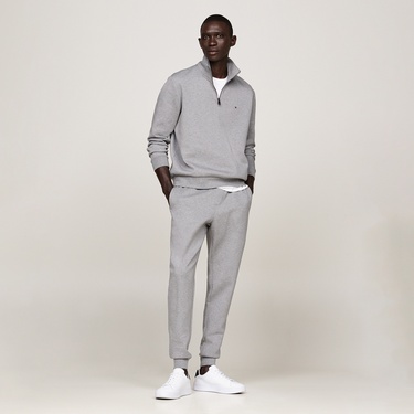  Tommy Hilfiger Erkek Gri Eşofman Altı