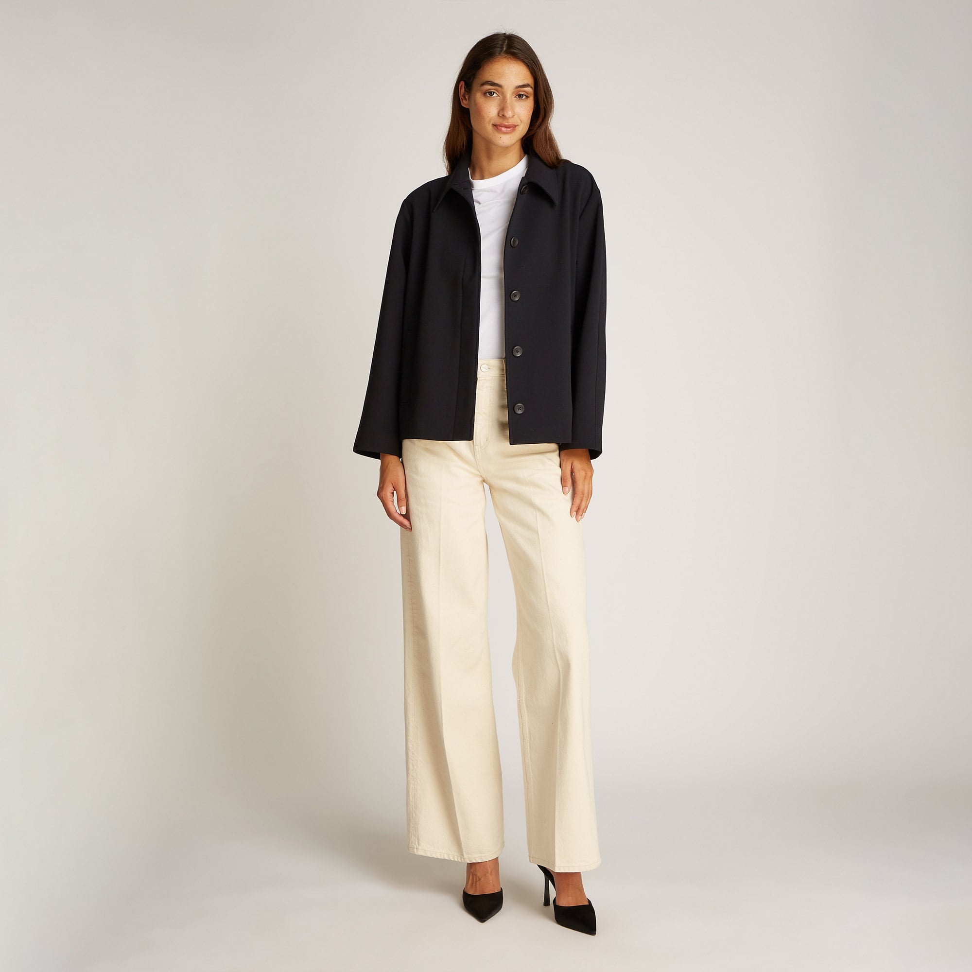 Calvin Klein Kadın Siyah Mont