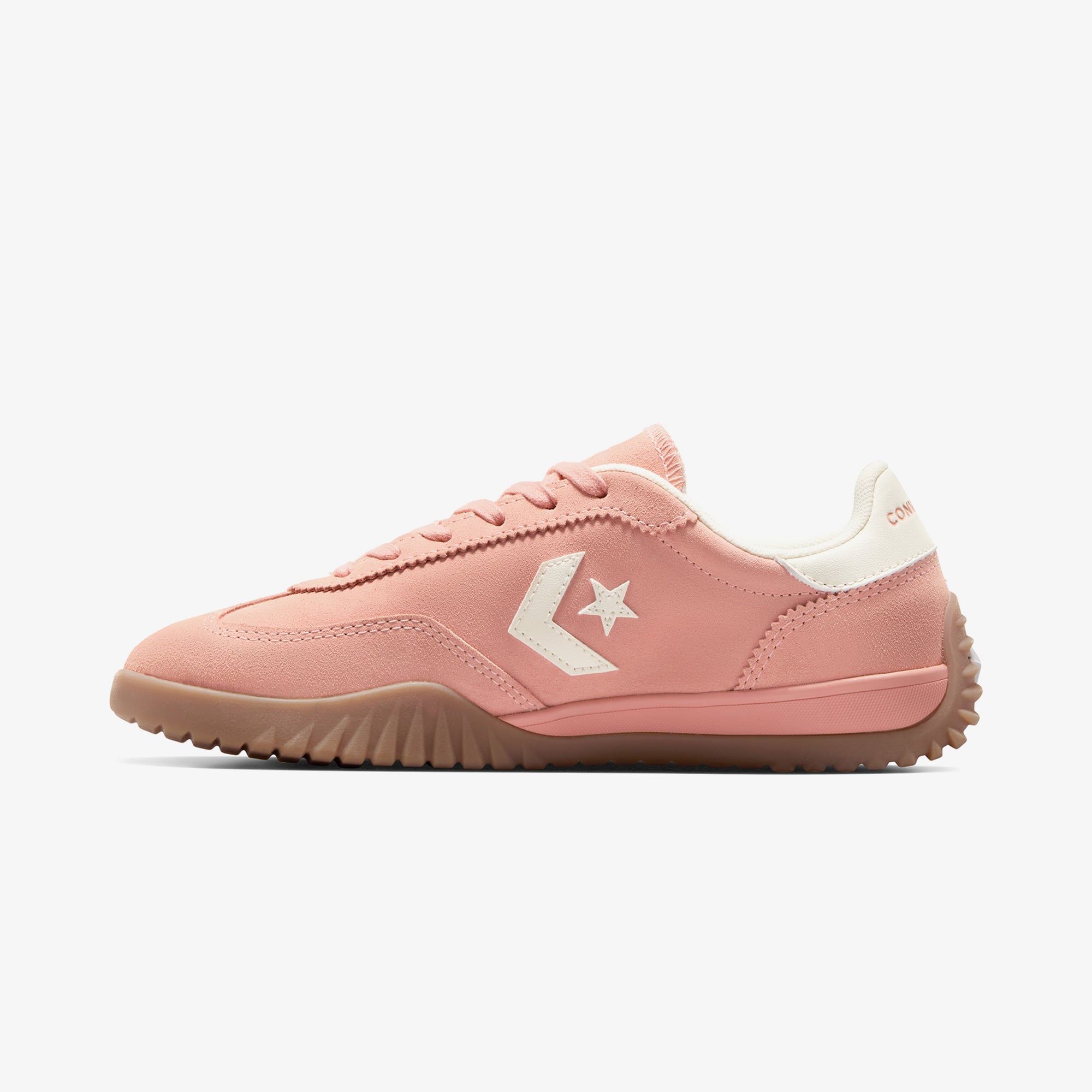 Converse Run Star Trainer Unisex Pembe Süet Sneaker - Görsel 5