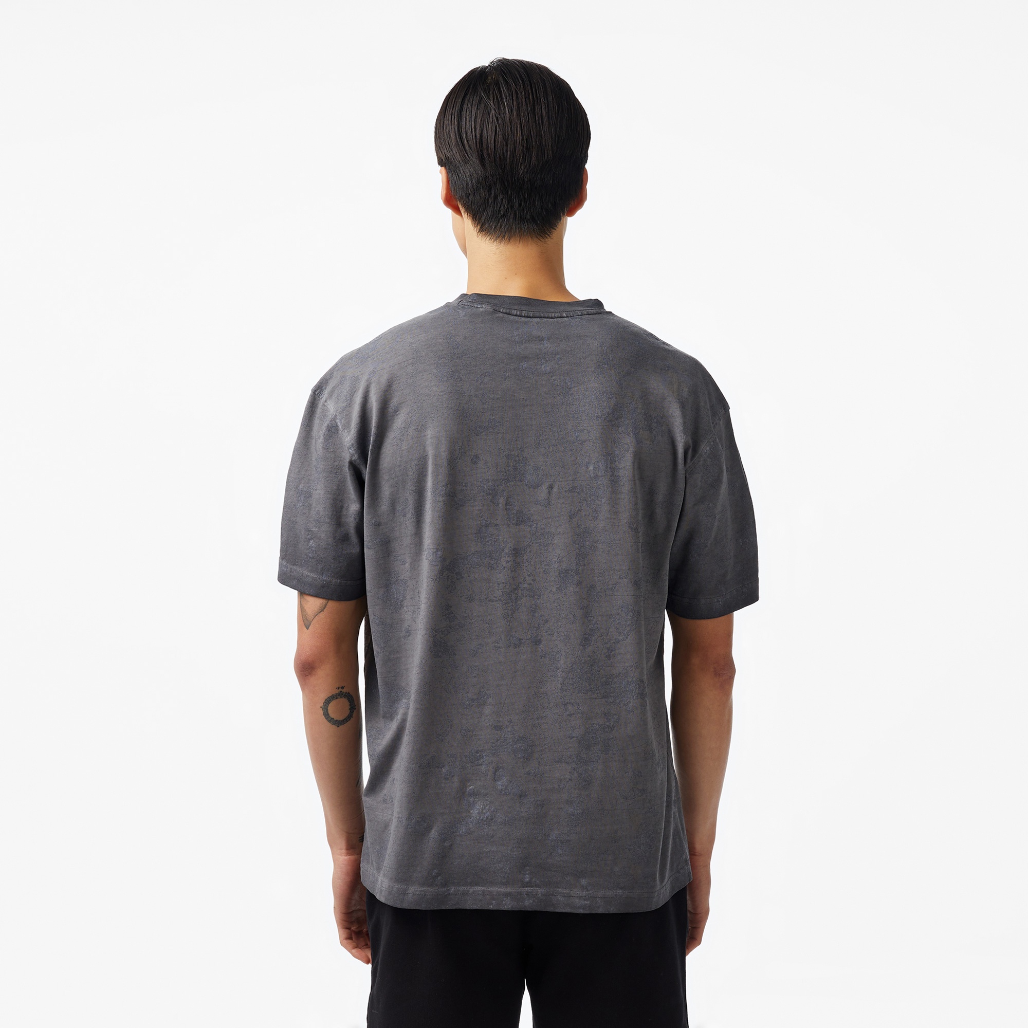 Guess Muscari Cn Mid Organiceam 180 Erkek Siyah T-Shirt