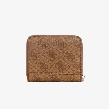  Guess Laurel Phone Cro Laurel Small Zip Around Kadın Kahverengi Cüzdan