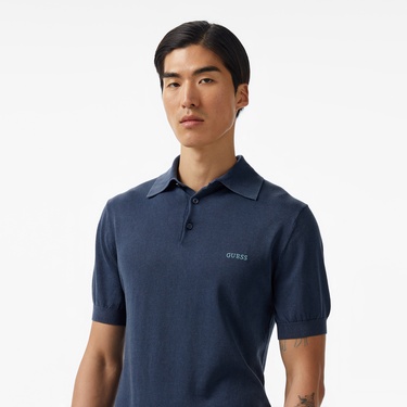  Guess Erkek Lacivert Triko