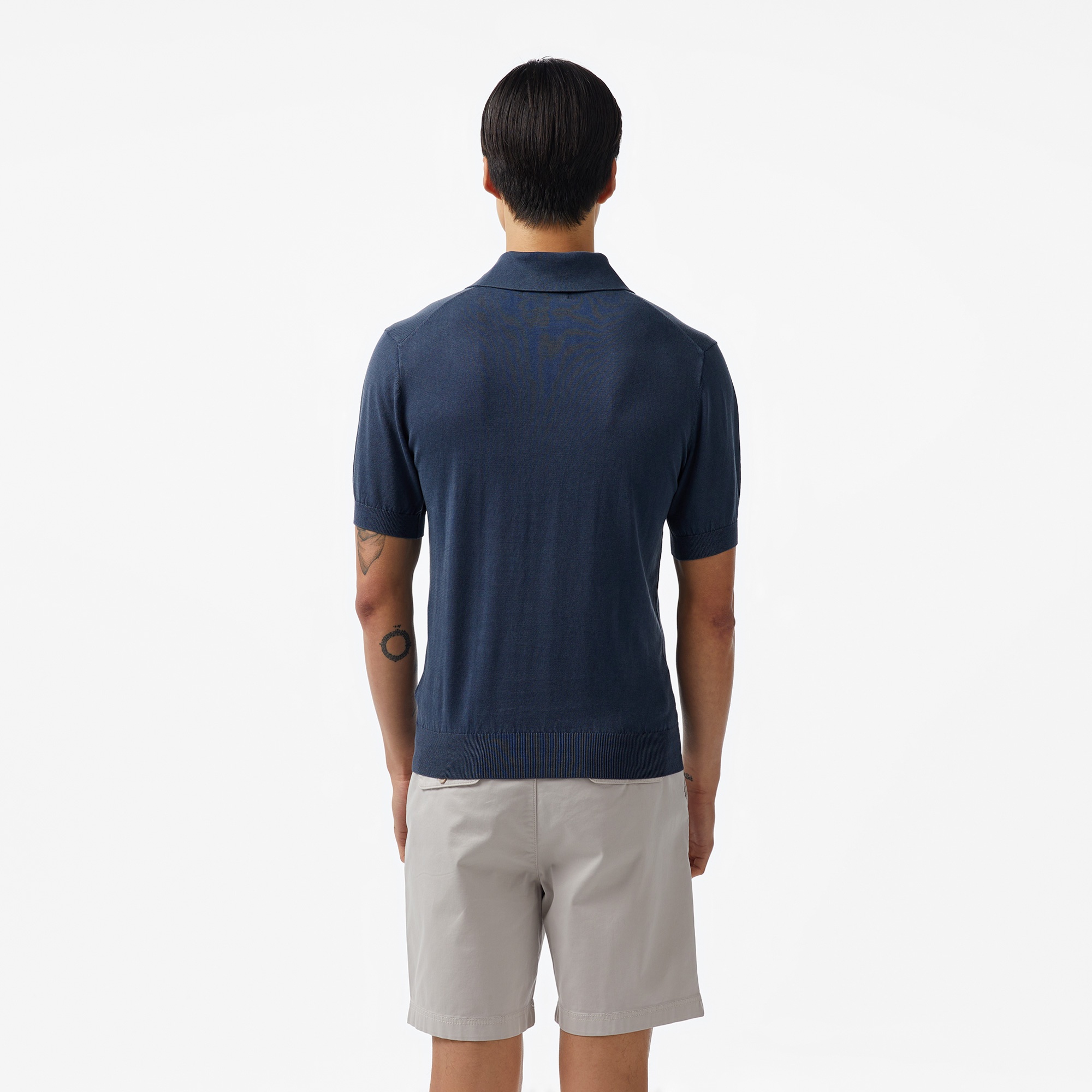 Guess Erkek Lacivert Triko