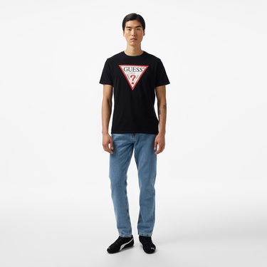  Guess Logombed 160 Erkek Siyah T-Shirt
