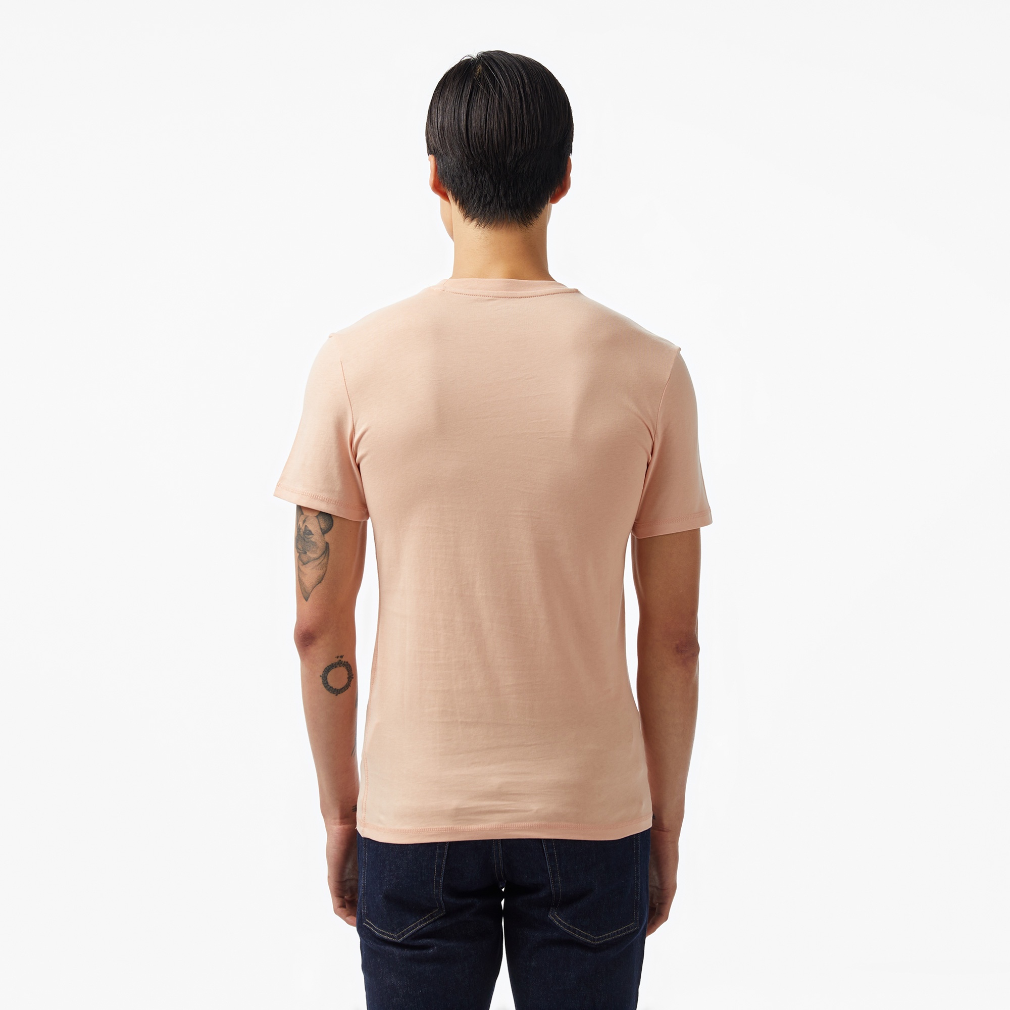 Guess Aidy Cn Mid Organiceam 180 Erkek Pembe T-Shirt