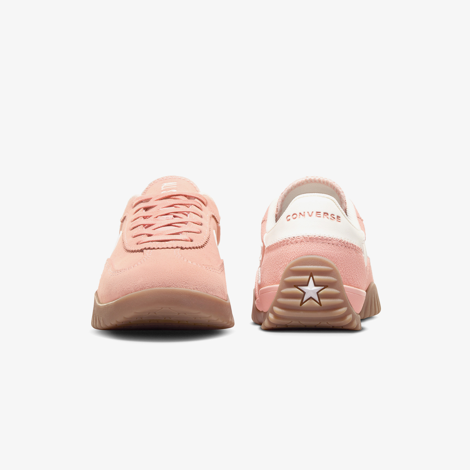 Converse Run Star Trainer Unisex Pembe Süet Sneaker - Görsel 3