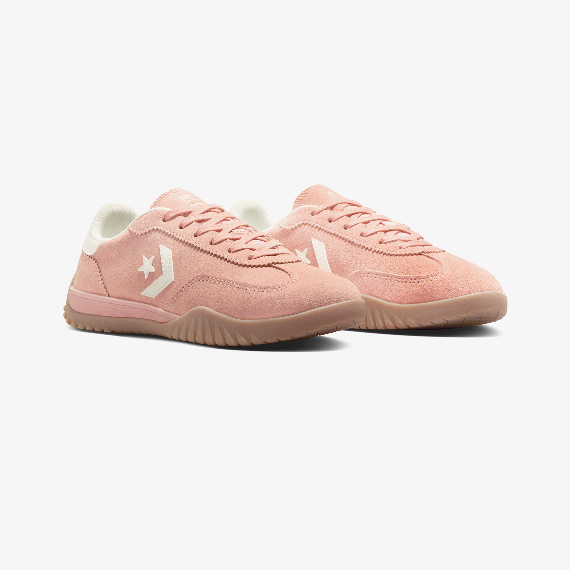 Converse Run Star Trainer Unisex Pembe Süet Sneaker - Görsel 4