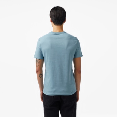  Guess Triangle Mid Organic Stream 180 Erkek Mavi T-Shirt