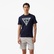 Guess Triangle Mid Organic Stream 180 Erkek Lacivert T-Shirt