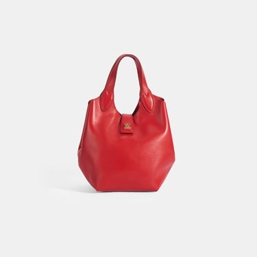  Kadın Kırmızı Deri Omuz Çantası