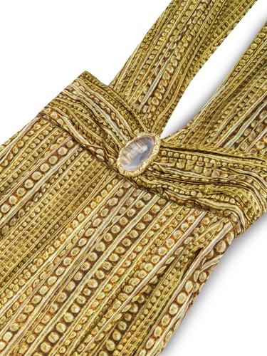  Gold ve Taş Aksesuarlı Tulum