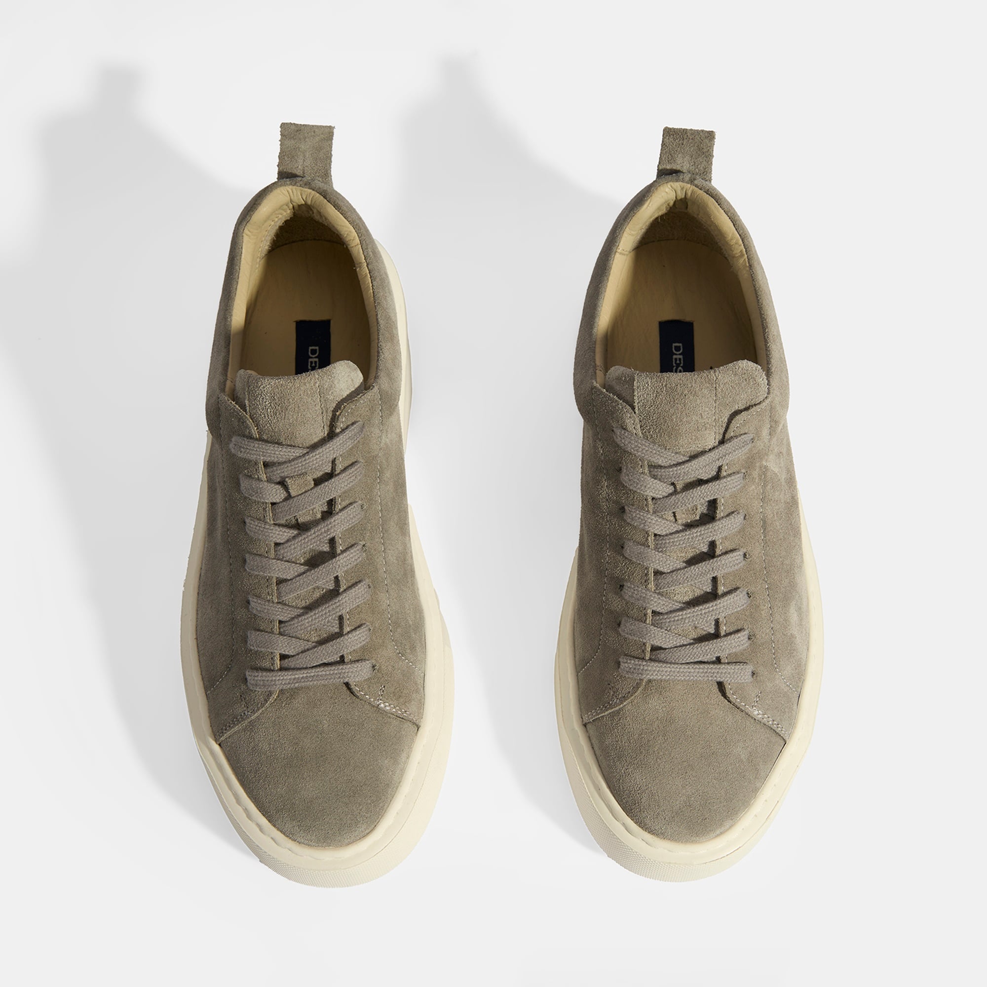 Erkek Gri Bağcıklı Süet Günlük Ayakkabı