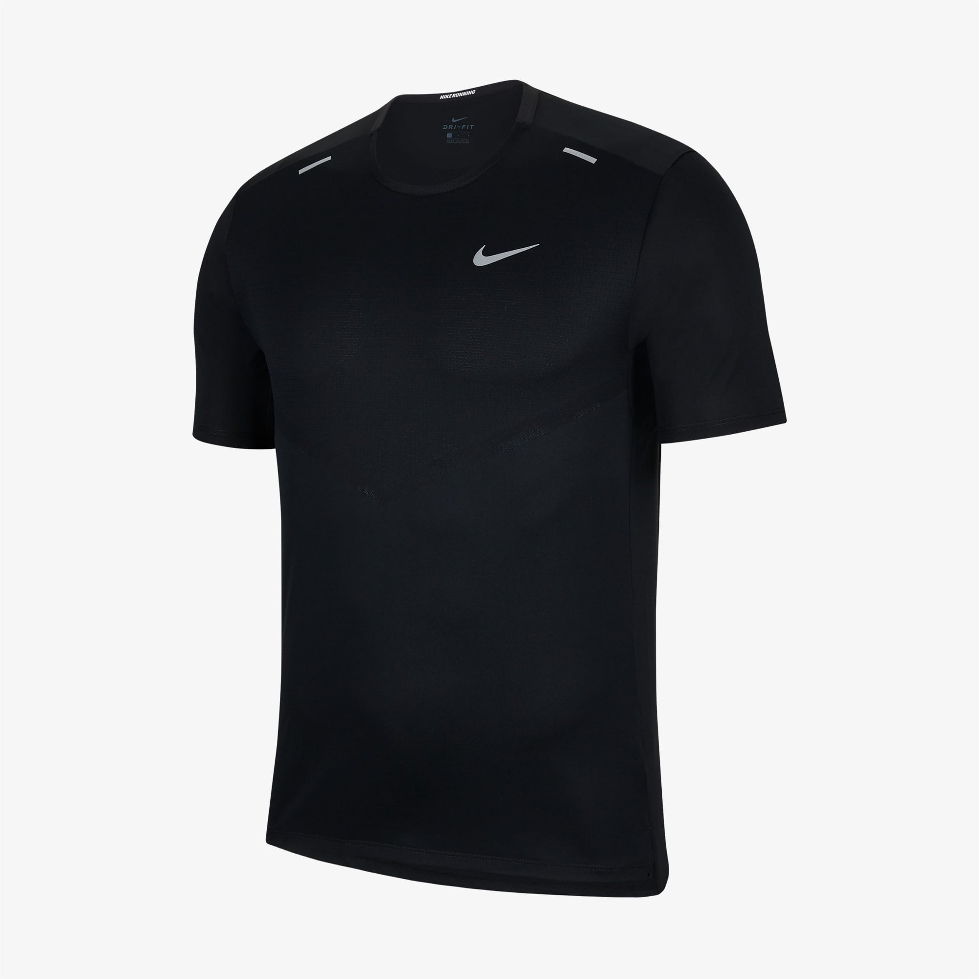 Nike Dri-Fit Rise 365 Erkek Siyah T-Shirt