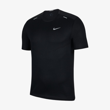  Nike Dri-Fit Rise 365 Erkek Siyah T-Shirt