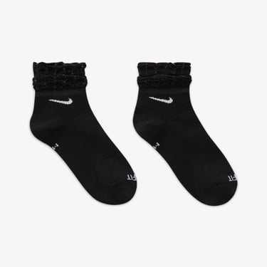  Nike Everyday Ankle Unisex Siyah Çorap