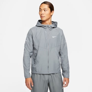  Nike Repel Miler Erkek Gri Rüzgarlık