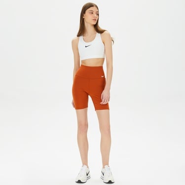  Nike Dri-Fit Swoosh High Support Kadın Beyaz Bra