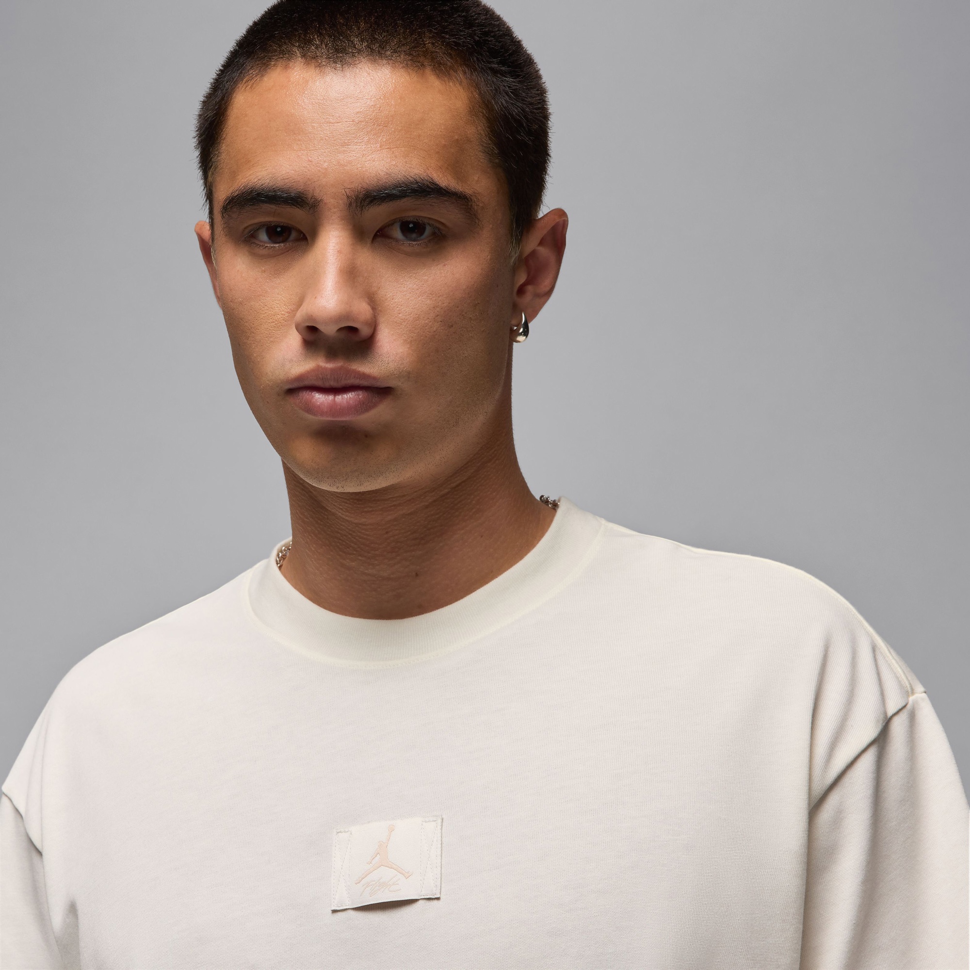 Jordan Flight Essentials Erkek Krem Rengi T-Shirt