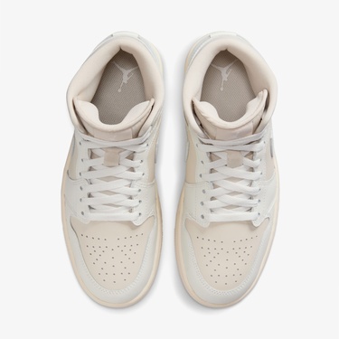  Jordan Air 1 Mid Kadın Kahverengi Spor Ayakkabı