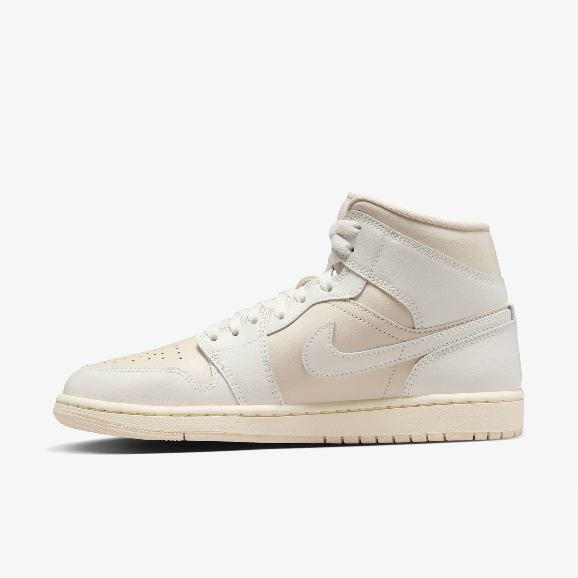 Jordan Air 1 Mid Kadın Kahverengi Spor Ayakkabı