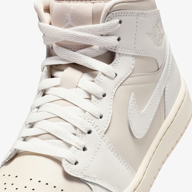  Jordan Air 1 Mid Kadın Kahverengi Spor Ayakkabı