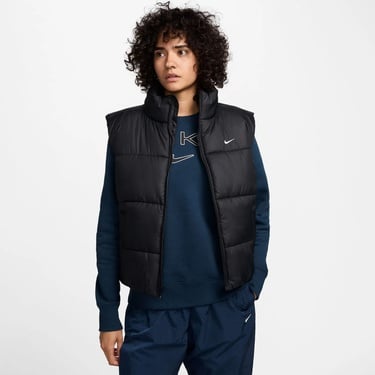 Nike Sportswear Therma-Fit Classic Puffer Kadın Siyah Yelek