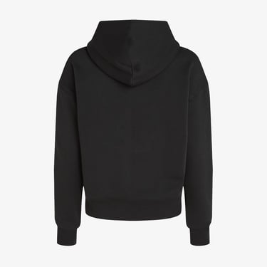  Calvin Klein Nano Logo Relaxed Kadın Siyah Hoodie