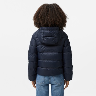  Tommy Hilfiger Down Casual Kadın Mavi Ceket