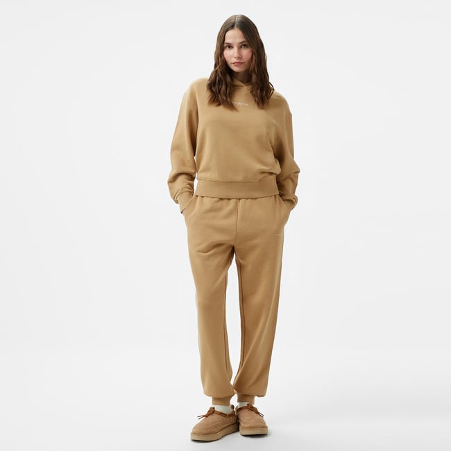  Tommy Hilfiger Mini Corp Kadın Haki Eşofman Altı