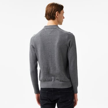  Tommy Hilfiger Pima Erkek Gri Kazak