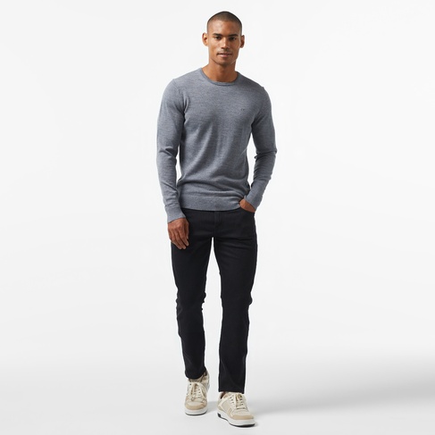  Calvin Klein Slim Fit Rinse Erkek Lacivert Jean