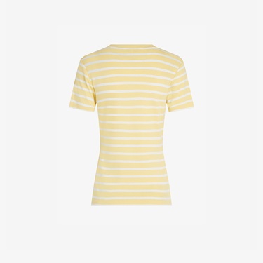  Tommy Hilfiger Slim Cody Kadın Sarı T-Shirt