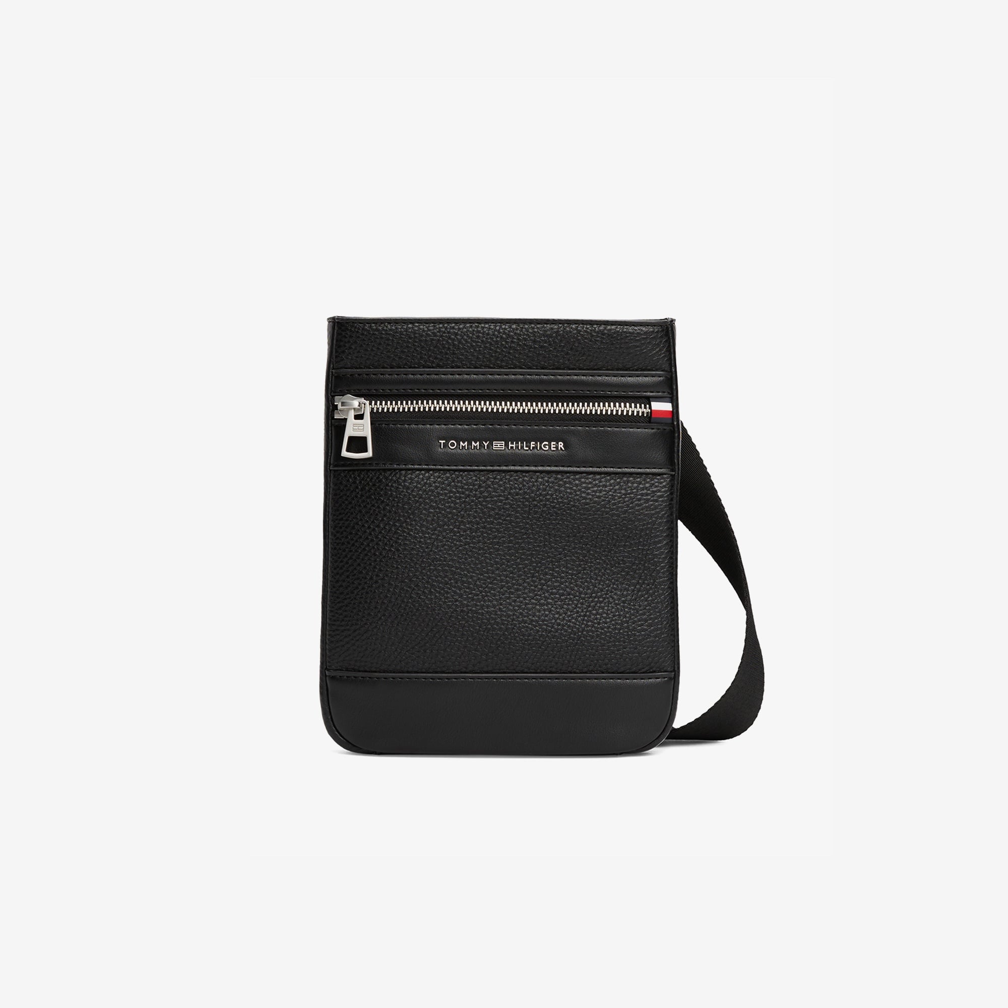 Tommy Hilfiger Central Mini Crossover Erkek Siyah Çapraz Çanta