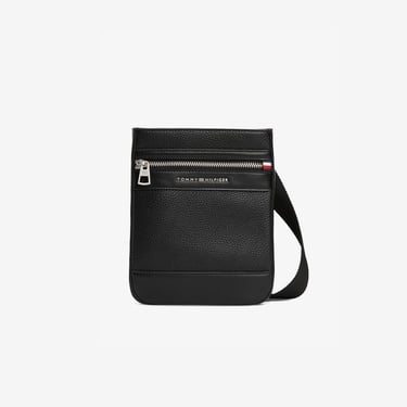  Tommy Hilfiger Central Mini Crossover Erkek Siyah Çapraz Çanta
