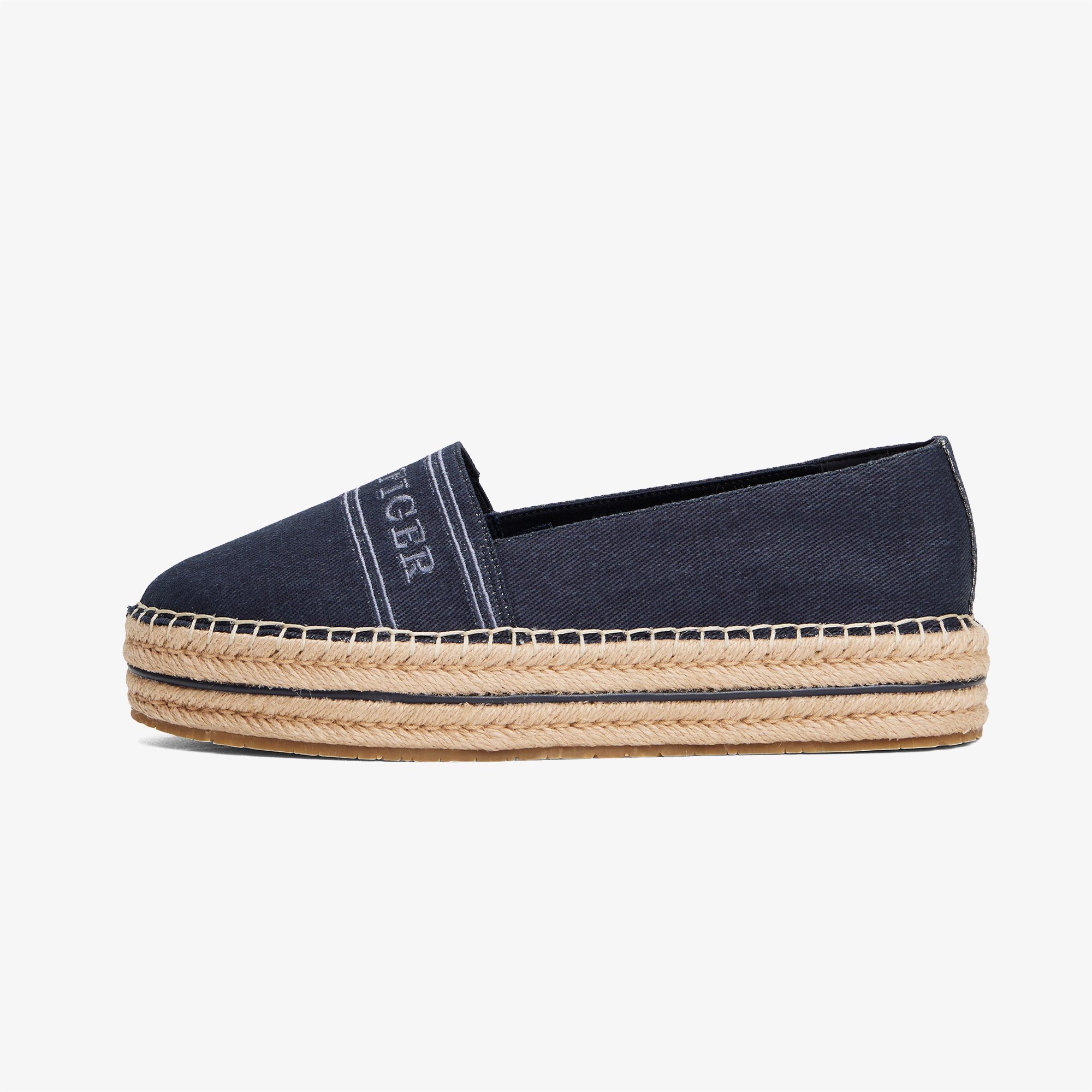 Tommy Hilfiger Denim Platform Kadın Lacivert Espadril