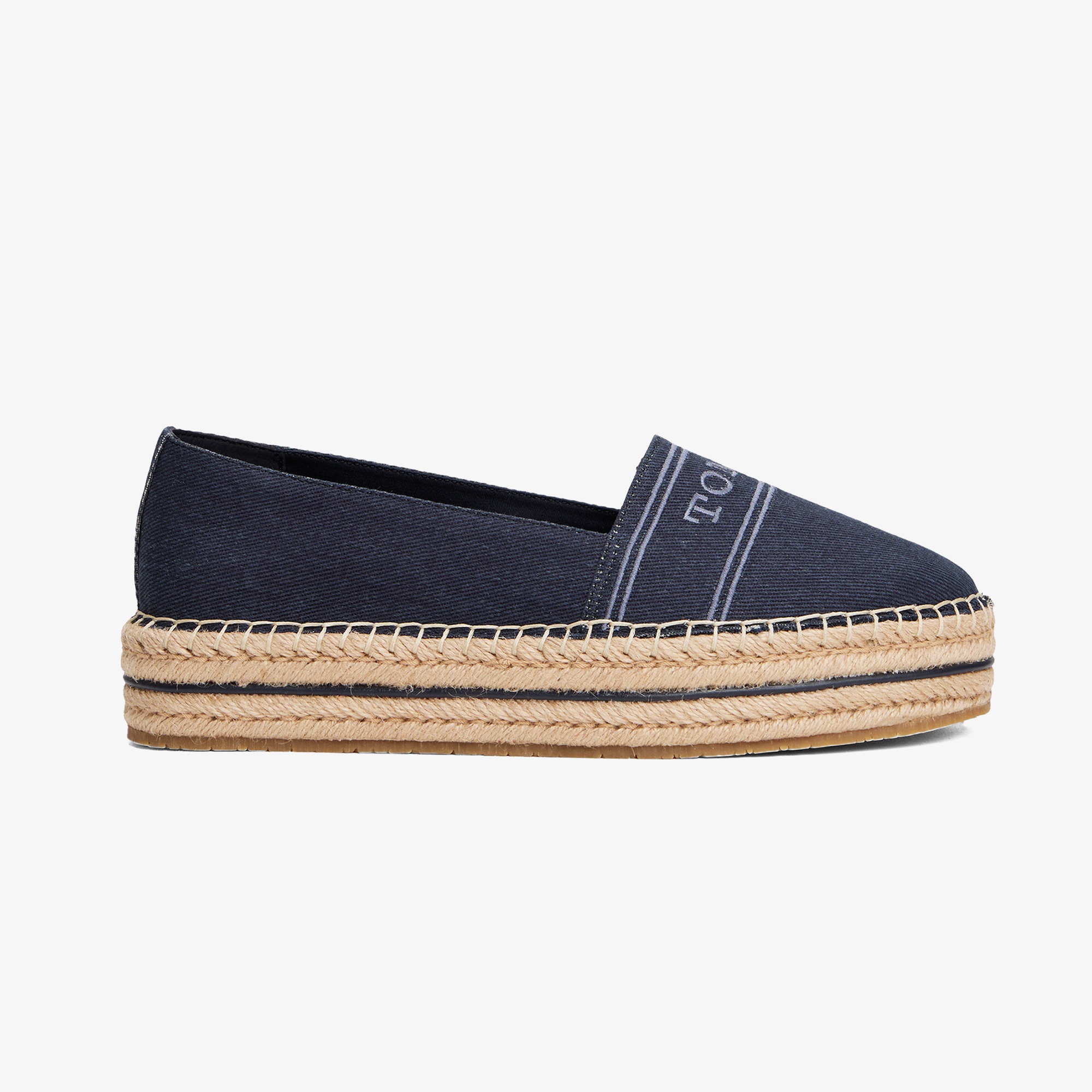 Tommy Hilfiger Denim Platform Kadın Lacivert Espadril