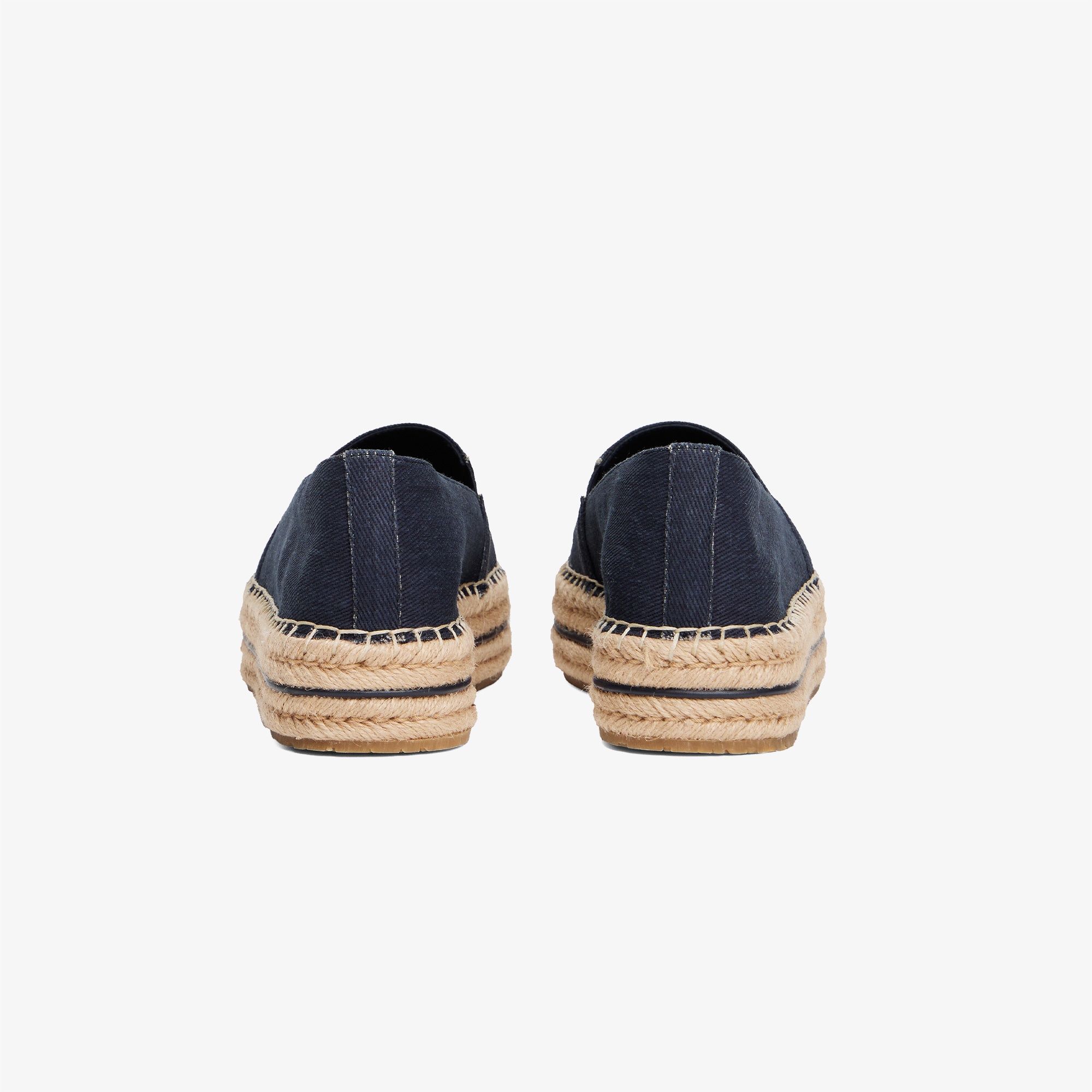 Tommy Hilfiger Denim Platform Kadın Lacivert Espadril