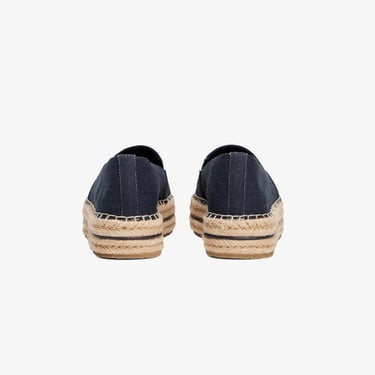 Tommy Hilfiger Denim Platform Kadın Lacivert Espadril