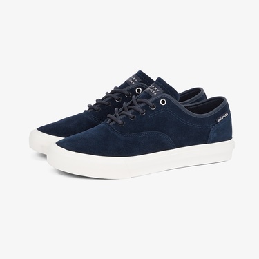  Tommy Hilfiger Low Oxford Suede Erkek Mavi Sneaker